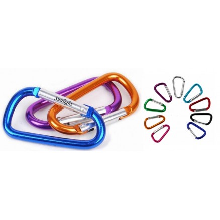 5 D-type Aluminum Alloy Climbing Buckle