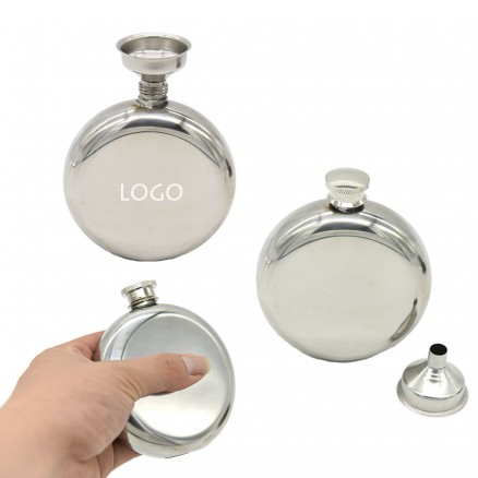 5 oz Stainless Steel Hip Flask & Funnel Set 5 oz Stainless Steel Hip Flask & Funnel Set