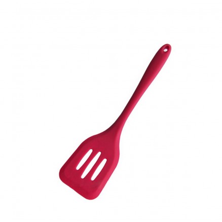 BBQ red slotted spatula shovel